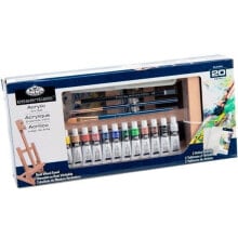 Acrylic Paint Set Royal & Langnickel 20 Предметы Разноцветный