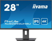 Купить мониторы Iiyama: Iiyama 28 L XUB2893UHSU-B5 - Flat Screen - 71.1 cm