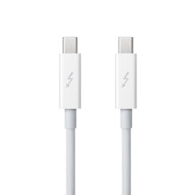 Кабели и разъемы для аудио- и видеотехники кабель Белый   Apple Thunderbolt 0.5m 0,5 m MD862ZM/A  1: Male, Connector 2: Male