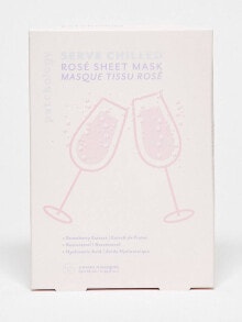 Купить маски для лица Patchology: Patchology Serve Chilled Rose Sheet Mask Освежающая и увлажняющая тканевая маска для сияния кожи