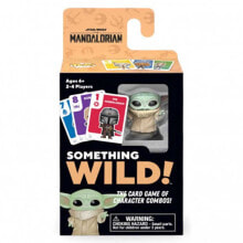 Настольные игры для компании FUNKO Something Wild! Star Wars Mandaloriano Baby Yoda Board Game