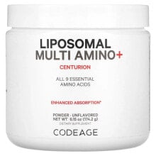 Codeage, Liposomal Multi Amino + Centurion, без добавок, 174,2 г (6,15 унции)