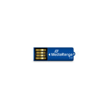 MediaRange MR975 USB флеш накопитель 8 GB USB тип-A 2.0 Синий