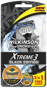 Disposable razor Wilkinson Xtreme3 Black 4 pcs.