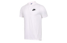 Nike 翻领短袖Polo衫 男款 白色 / Поло Nike Trendy_Clothing CN8765-100
