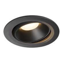 SLV NUMINOS MOVE DL XL - Recessed lighting spot - 1 bulb(s) - LED - 3000 K - 3300 lm - Black