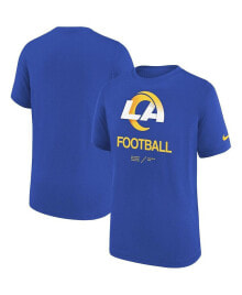 Nike youth Boys Royal Los Angeles Rams Sideline Legend Performance T-shirt