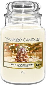 Duftkerze im Glas - Yankee Candle Spun Sugar Flurries Jar Candle