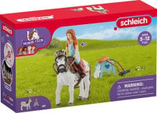 Children's play sets and figures made of wood horse Club Mia & Spotty