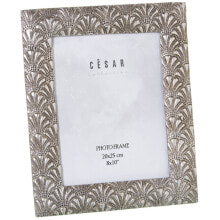 Photo frame Alexandra House Living Silver Plastic 27 X 1 X 32 CM