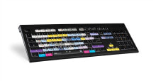Клавиатуры logickeyboard Astra клавиатура USB Английский Черный, Разноцветный LKB-C4DB-AMBH-UK