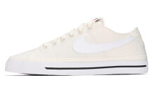 Nike Court Legacy CNVS 耐磨 低帮 板鞋 男款 米色 / Кроссовки Nike Court Legacy CNVS CW6539-102