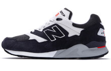 New Balance NB 878 轻便 低帮 运动休闲鞋 男女同款 白黑色 / Кроссовки New Balance ML878GB NB 878