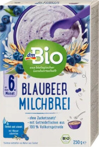 Milchbrei Blaubeere ab 6.Monat, 250 g