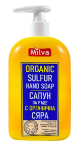 Жидкое мыло Milva Organic Sulfur Hand Soap Жидкое мыло для рук серное 300 мл