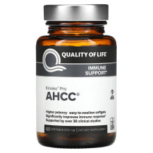 Quality of Life Labs, Kinoko Pro AHCC, 300 mg, 60 Softgels