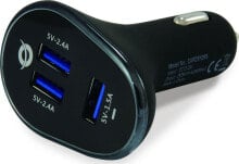 Автомобильные зарядные устройства и адаптеры для мобильных телефонов Ładowarka Conceptronic CARDEN06B 3x USB-A 6.3 A (CARDEN06B)