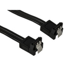 Компьютерные кабели и коннекторы synergy 21 SATA, 0.5m кабель SATA 0,5 m SATA 7-pin Черный S215269