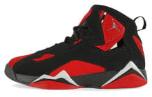 Jordan Air Jordan 7 True Flight 防滑耐磨 高帮 复古篮球鞋 男款 黑红 / Кроссовки Jordan Air Jordan 7 True Flight CU4933-001