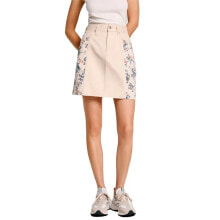 PEPE JEANS Mini Hw Paisley short skirt купить в интернет-магазине