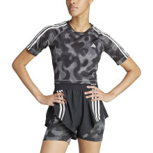 ADIDAS Own The Run Excite AOP Short Sleeve T-Shirt