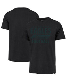 '47 Brand men's Black Philadelphia Eagles Wordmark Rider Franklin T-shirt