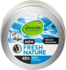 Купить дезодоранты alverde MEN: Deo Creme Fresh Nature, 50 ml