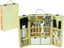 Children's play sets and figures made of wood