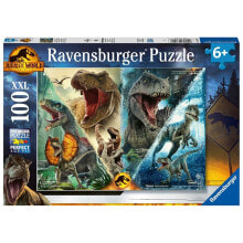 Детские развивающие пазлы RAVENSBURGER Jurassic World 100 Pieces xxl Puzzle