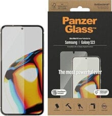 PanzerGlass Szkło hartowane z aplikatorem do Samsung Galaxy S23 PanzerGlass™ Ultra-Wide Fit