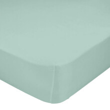 Fitted sheet HappyFriday BASIC KIDS Mint 60 x 120 x 14 cm