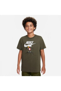 Sportswear Yeşil Çocuk T-shirt DX9527-325