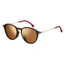 Мужские солнцезащитные очки Мужские очки солнцезащитные авиаторы коричневые Carrera 196-F-S-86-K1 Havana ( 52 mm)