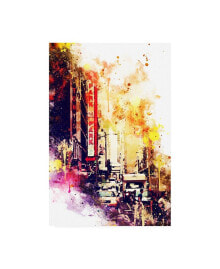 Trademark Global philippe Hugonnard NYC Watercolor Collection - Urban Atmosphere Canvas Art - 36.5