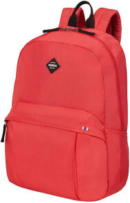 Мужские рюкзаки для ноутбуков Мужская рюкзак для ноутбука текстильный синий American Tourister Upbeat Upbeat -, Black (Black)