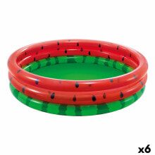 Inflatable Paddling Pool for Children Intex Watermelon Rings 581 L 168 x 38 x 168 cm (6 Units)
