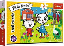 Детские развивающие пазлы trefl Puzzle 30 elementów Przygody Kici Koci