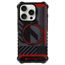 AUDI Iml Sport iPhone 15 Pro Max 6.7 Auimlmip15Pmrsqd2Bk phone case