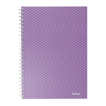 ESSELTE Wiro Cardboard Covers Color Breeze A5 Squared Notebook