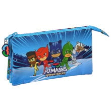 SAFTA Pjmasks Triple Pencil Case