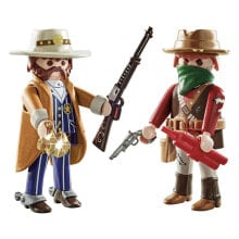 PLAYMOBIL Bandit And Sheriff Construction Game