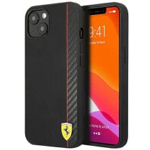 FERRARI Fesaxhcp13Sbk iPhone 13 Mini 5.4 On Track Carbon Stripe phone case