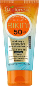 Sonnenschutzcreme für das Gesicht - Bielenda Bikini Moisturizing Face Cream SPF50