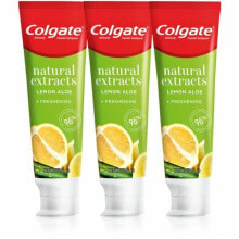 Toothpaste with natural extracts Natura l s Lemon Trio 3 x 75 ml