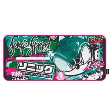 Купить игровые коврики для мышей Energy Sistem: ENERGY SISTEM Sonic Graffiti XXL mouse pad