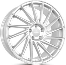 Колесный диск литой Keskin KT17 Hurricane crystal silver 9.5x21 ET50 - LK5/112 ML66.6