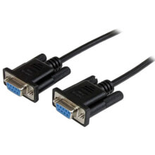 STARTECH DB9 Serial Null Modem Cable 1 m