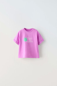 Short sleeve T-shirts for girls from 6 months to 5 years old