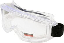 Товары для строительства и ремонта yato safety goggles clear SG-60 elastic band, ventilation holes (YT-7382)