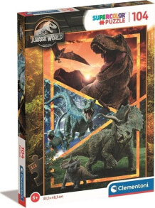 Clementoni Puzzle 104 Super Kolor Jurassic World